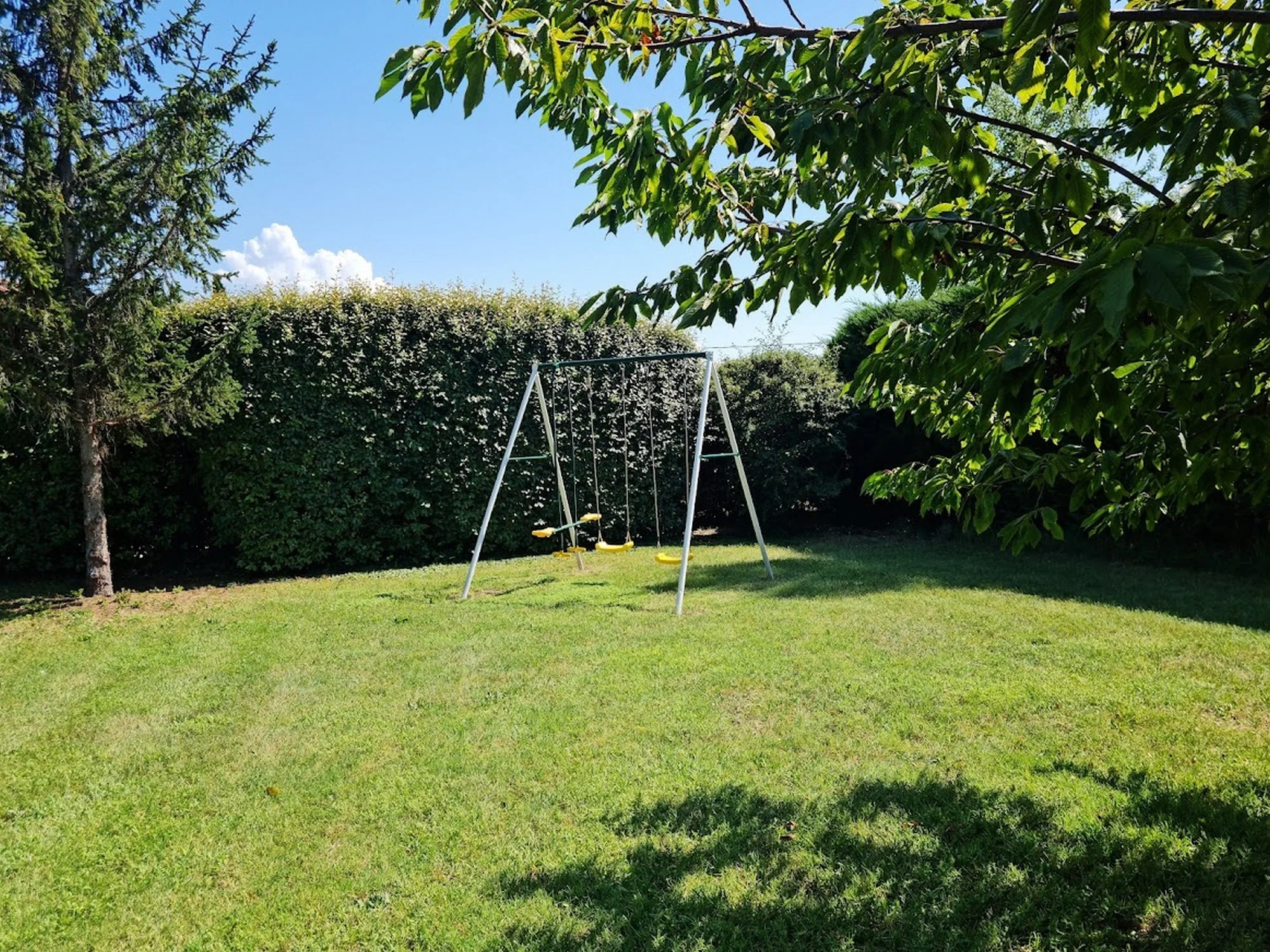 Portique de balançoires enfants