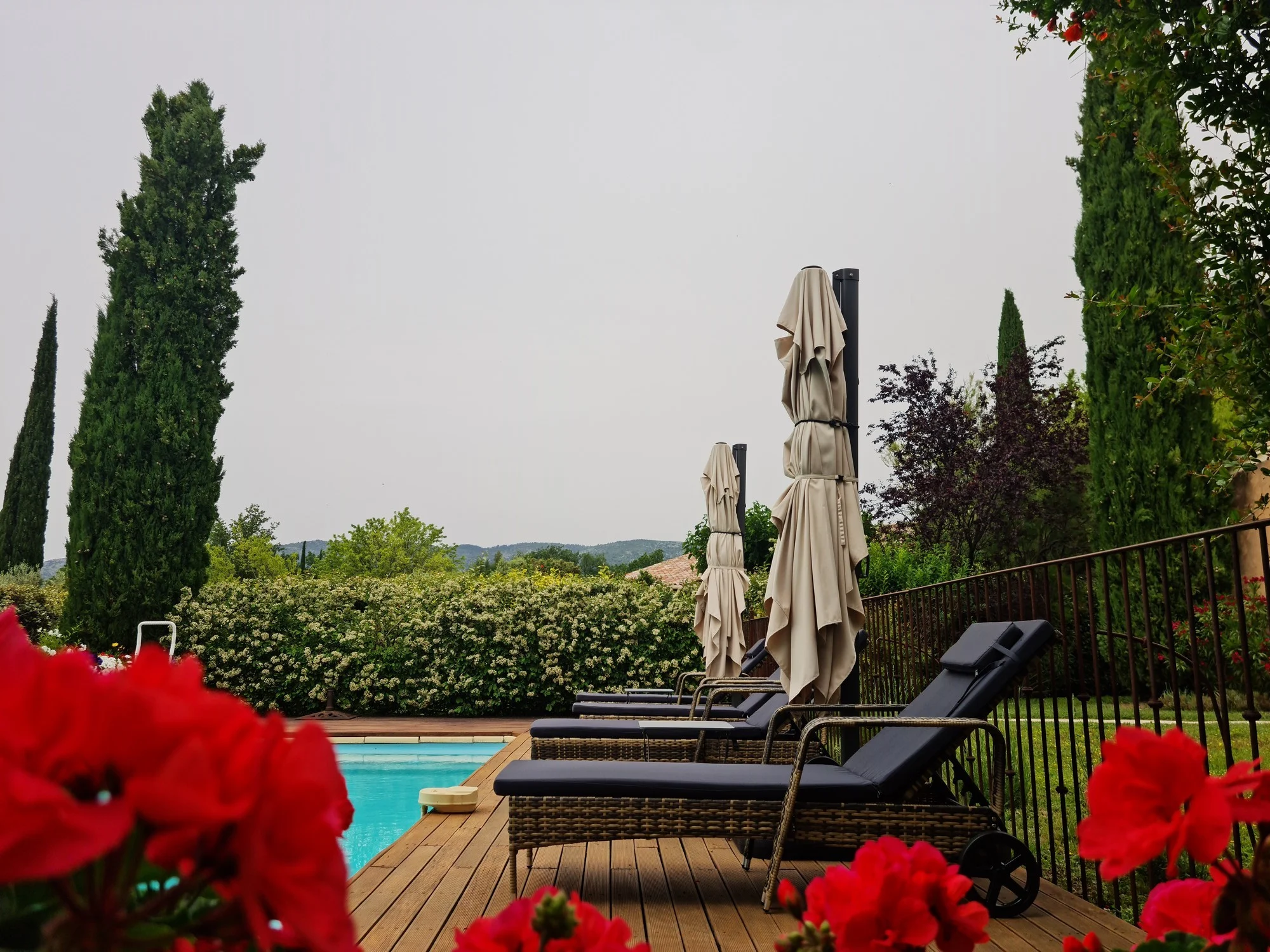 Piscine privée et chauffée La Piboulo